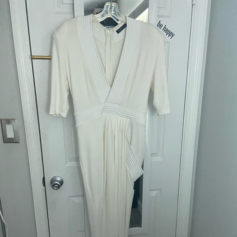 White beautiful sexy elegant dress